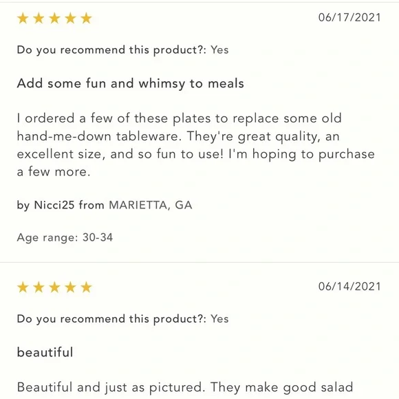 Anthropologie Hotel Magique collection, NWT “Art and Kisses” platter & 2 plates - Picture 6 of 16